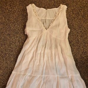 White free people dress